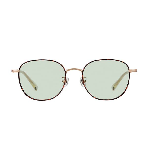  「ウェリントン型 サングラス | メタル カラーレンズ おしゃれ 紫外線対策 UVカット TREND SUNGLASSES」|サングラス|