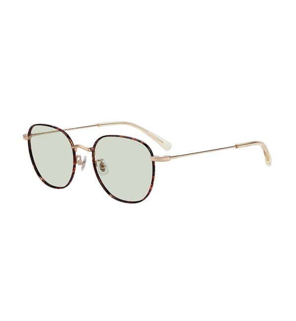  「ウェリントン型 サングラス | メタル カラーレンズ おしゃれ 紫外線対策 UVカット TREND SUNGLASSES」|サングラス|