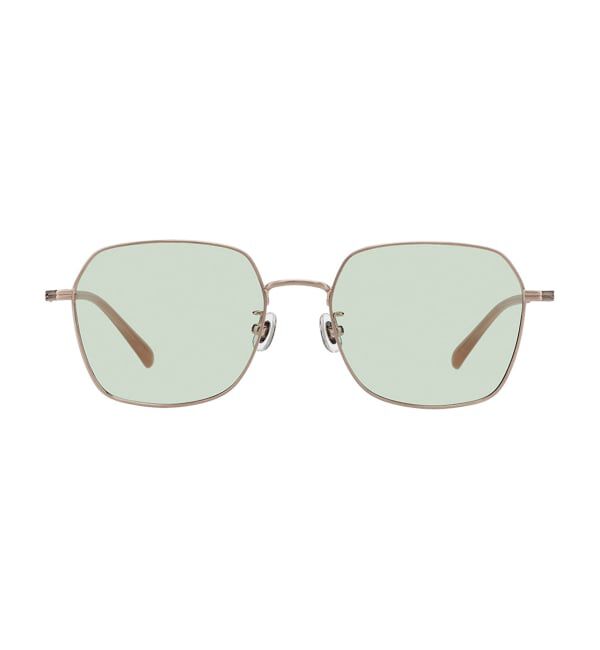  「ウェリントン型 サングラス | メタル カラーレンズ おしゃれ 紫外線対策 UVカット TREND SUNGLASSES」|サングラス|
