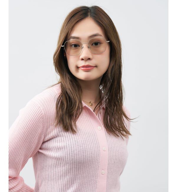  「ウェリントン型 サングラス | メタル カラーレンズ おしゃれ 紫外線対策 UVカット TREND SUNGLASSES」|サングラス|