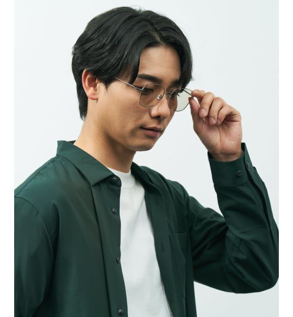  「ウェリントン型 サングラス | メタル カラーレンズ おしゃれ 紫外線対策 UVカット TREND SUNGLASSES」|サングラス|