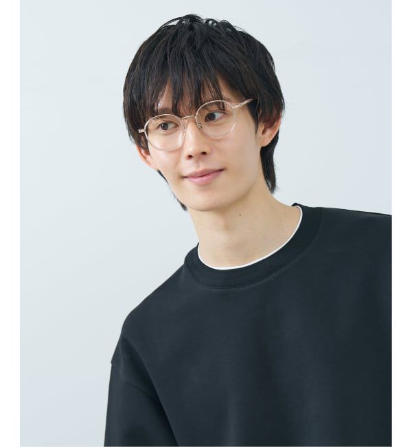  「Zoff｜UNITED ARROWS ユナイテッドアローズ  ボストン型 メガネ |  レンズ交換券付」|メガネ|