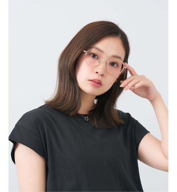  「Zoff｜UNITED ARROWS ユナイテッドアローズ  ボストン型 メガネ |  レンズ交換券付」|メガネ|