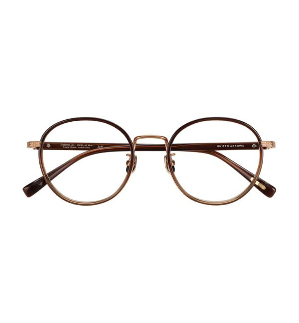  「Zoff｜UNITED ARROWS ユナイテッドアローズ  ボストン型 メガネ |  レンズ交換券付」|メガネ|