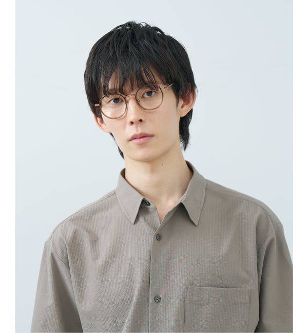  「Zoff｜UNITED ARROWS ユナイテッドアローズ  ボストン型 メガネ |  レンズ交換券付」|メガネ|