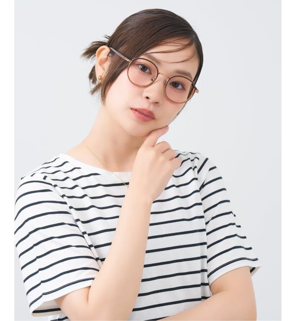  「Zoff｜UNITED ARROWS ユナイテッドアローズ  ボストン型 メガネ |  レンズ交換券付」|メガネ|