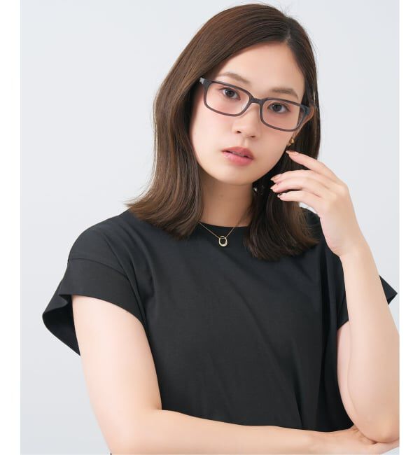  「Zoff｜UNITED ARROWS ユナイテッドアローズ  ウェリントン型 メガネ |  レンズ交換券付」|メガネ|