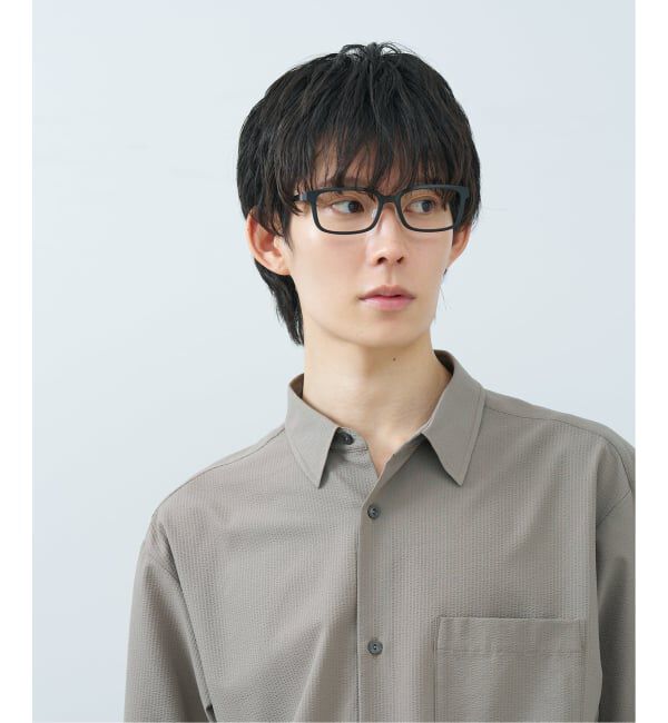  「Zoff｜UNITED ARROWS ユナイテッドアローズ  ウェリントン型 メガネ |  レンズ交換券付」|メガネ|
