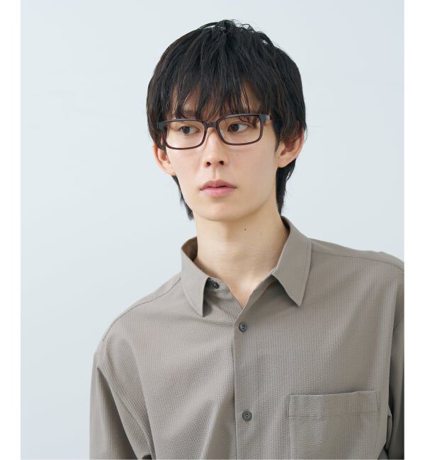  「Zoff｜UNITED ARROWS ユナイテッドアローズ  ウェリントン型 メガネ |  レンズ交換券付」|メガネ|