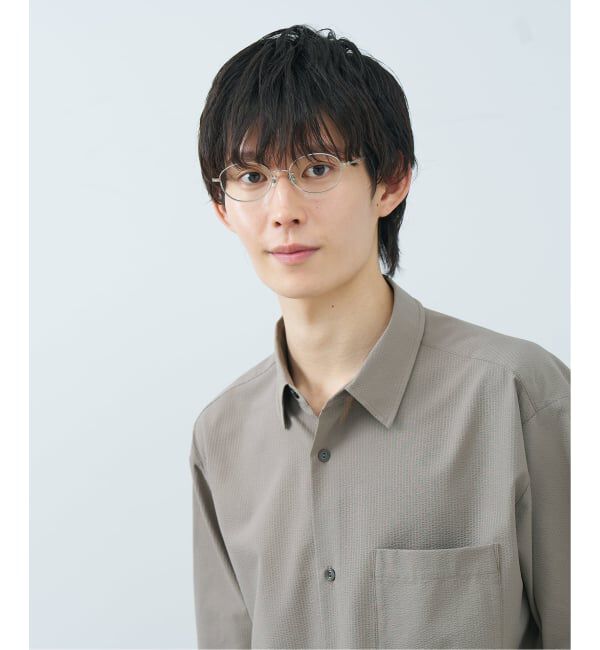  「Zoff｜UNITED ARROWS ユナイテッドアローズ  オーバル型 メガネ |  レンズ交換券付」|メガネ|