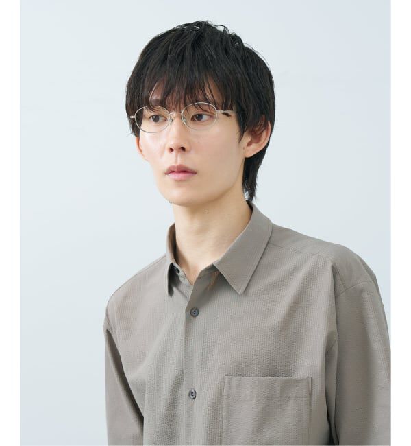  「Zoff｜UNITED ARROWS ユナイテッドアローズ  オーバル型 メガネ |  レンズ交換券付」|メガネ|