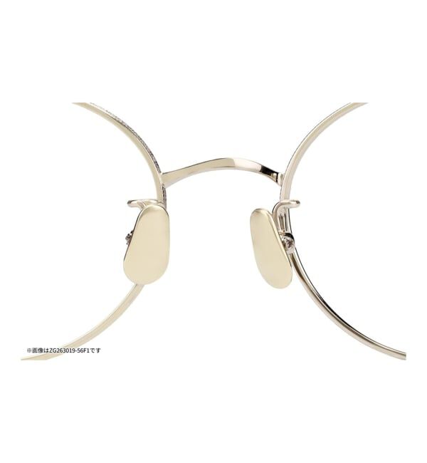  「Zoff｜UNITED ARROWS ユナイテッドアローズ  オーバル型 メガネ |  レンズ交換券付」|メガネ|