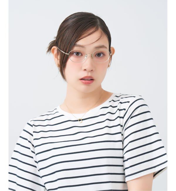  「Zoff｜UNITED ARROWS ユナイテッドアローズ  オーバル型 メガネ |  レンズ交換券付」|メガネ|