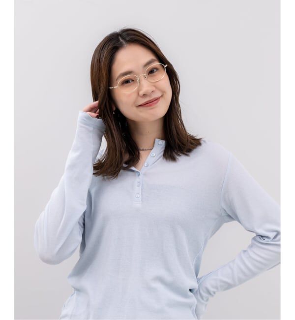  「Zoff｜UNITED ARROWS ユナイテッドアローズ  オーバル型 メガネ |  レンズ交換券付」|メガネ|