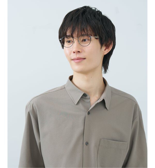  「Zoff｜UNITED ARROWS ユナイテッドアローズ  ボストン型 メガネ |  レンズ交換券付」|メガネ|
