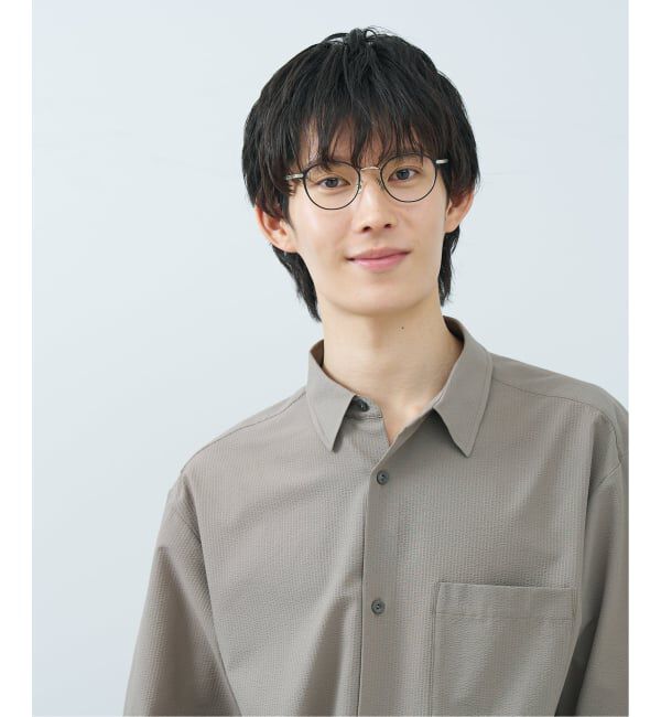  「Zoff｜UNITED ARROWS ユナイテッドアローズ  ボストン型 メガネ |  レンズ交換券付」|メガネ|