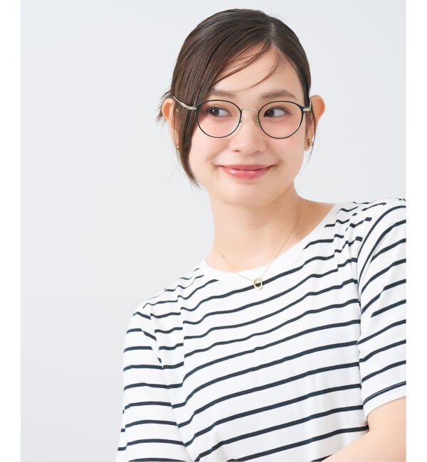  「Zoff｜UNITED ARROWS ユナイテッドアローズ  ボストン型 メガネ |  レンズ交換券付」|メガネ|