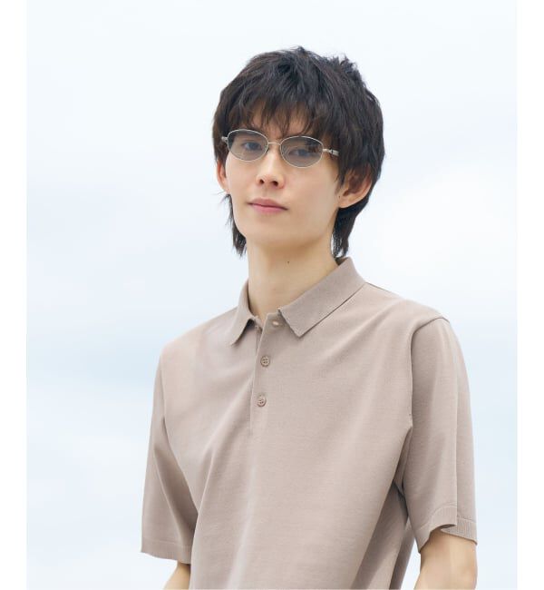  「SUNGLASSES COLLECTION オーバル型 サングラス | 軽量 メタル 紫外線対策 UVカット     」|サングラス|