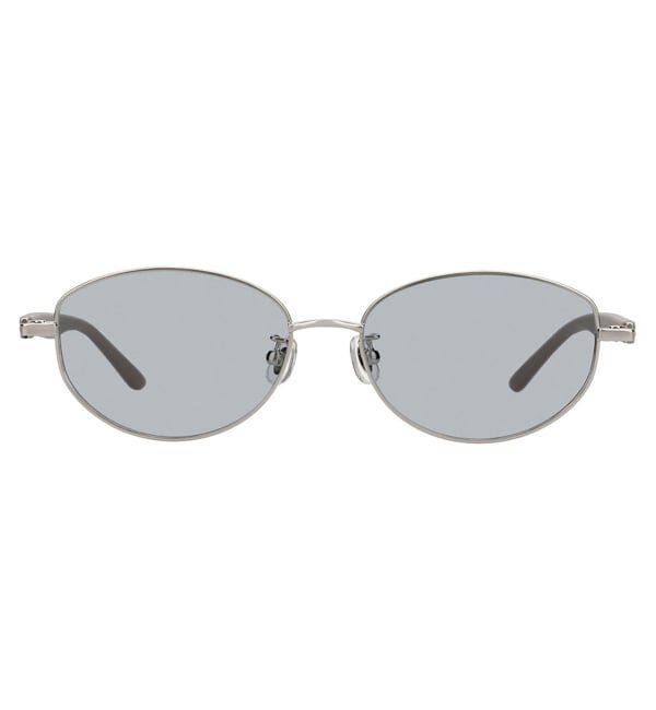  「SUNGLASSES COLLECTION オーバル型 サングラス | 軽量 メタル 紫外線対策 UVカット     」|サングラス|