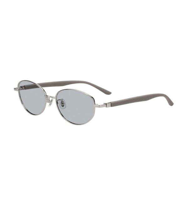  「SUNGLASSES COLLECTION オーバル型 サングラス | 軽量 メタル 紫外線対策 UVカット     」|サングラス|