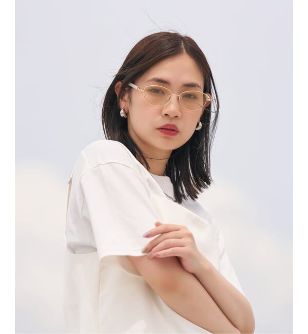  「SUNGLASSES COLLECTION オーバル型 サングラス | 軽量 メタル 紫外線対策 UVカット     」|サングラス|