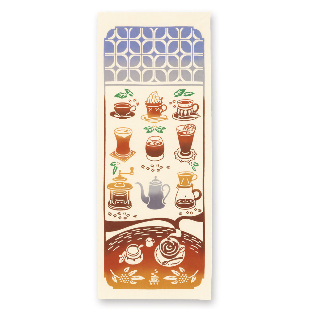 BACKYARD FAMILY「kenema ケネマ 注染 手ぬぐい てぬぐい タペストリー 通販 手拭い 絵 趣味 道楽 手拭」|タオル|ブラウン1