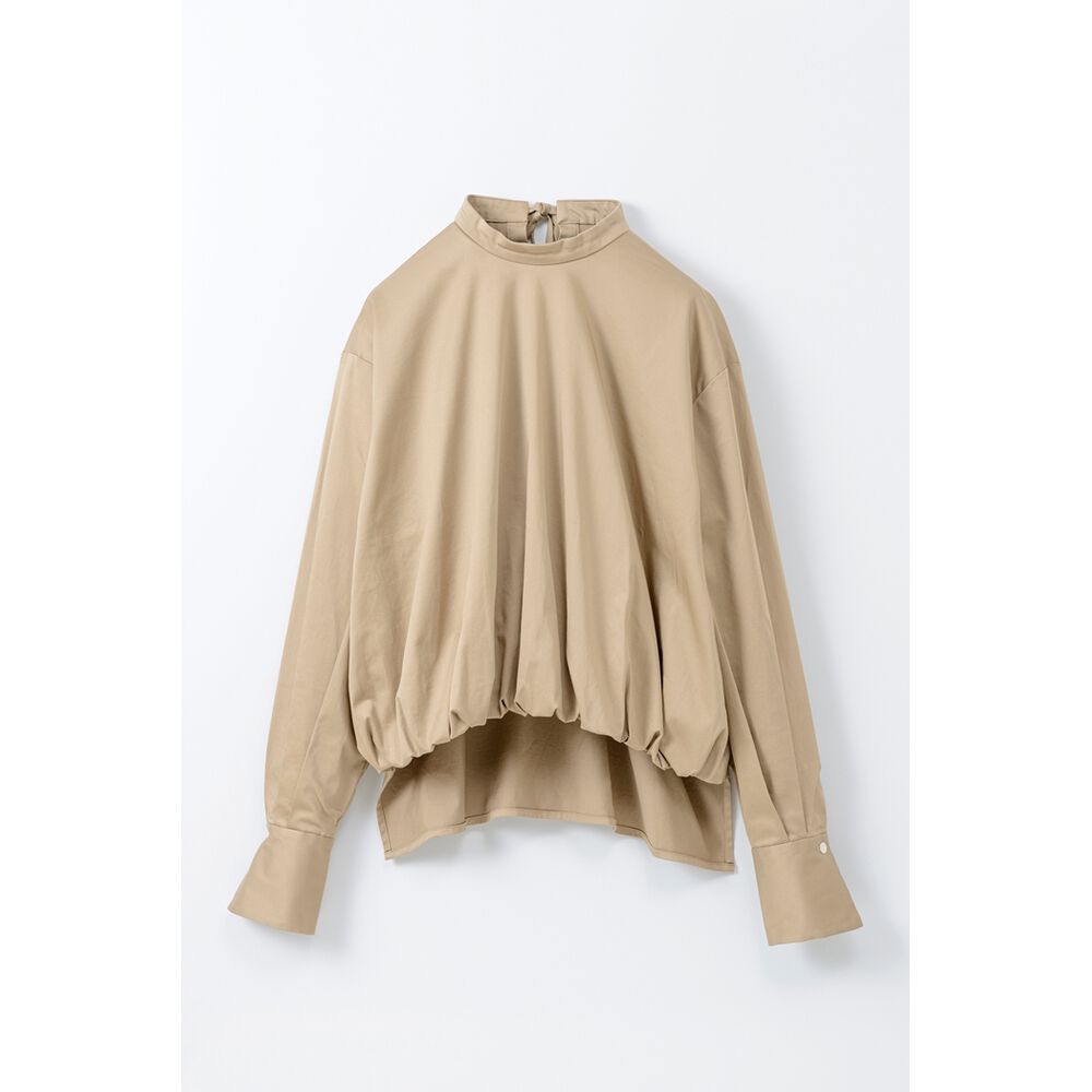 BACKYARD FAMILY「MIND マインド バルーンシャツ 通販 バルーン シャツ ブラウス 長袖ブラウス 長袖シャツ」|シャツ・ブラウス|ベージュ1