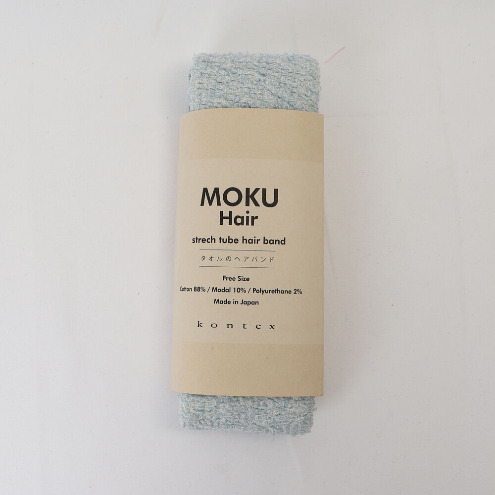BACKYARD FAMILY「MOKU ヘアバンド モク 通販 ヘアーバンド ネックウォーマー 太め kontex コンテックス」|その他|ブルー1