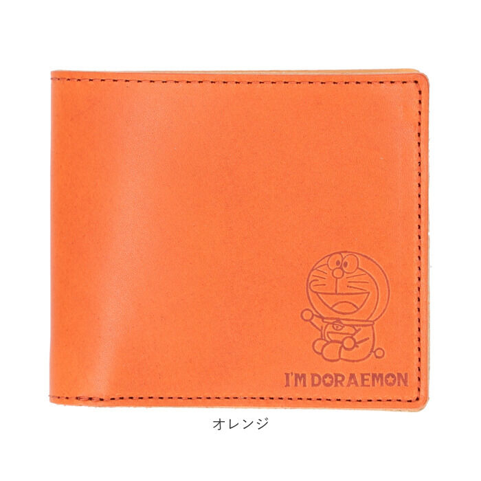 BACKYARD FAMILY「ドラえもん 財布 dor-53 通販 日本製 栃木レザー 姫路レザー 二つ折り財布 本革財布」|財布|