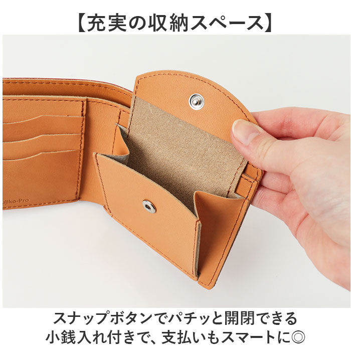 BACKYARD FAMILY「ドラえもん 財布 dor-53 通販 日本製 栃木レザー 姫路レザー 二つ折り財布 本革財布」|財布|