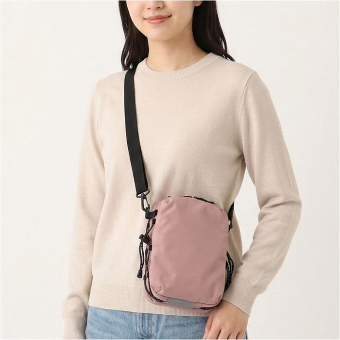 BACKYARD FAMILY「dot&stripe ボトルショルダー ミニ 通販 ボトル ショルダー ミニショルダーバッグ」|ショルダー・メッセンジャー|
