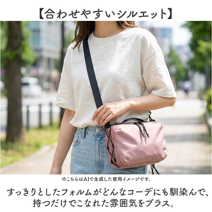 BACKYARD FAMILY「dot&stripe ボトルショルダー ミニ 通販 ボトル ショルダー ミニショルダーバッグ」|ショルダー・メッセンジャー|