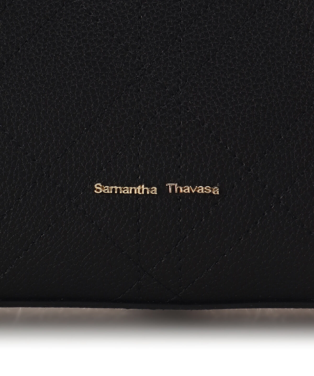 Samantha Thavasa「ステッチデザインスプリットレザーショルダーバッグ」|ショルダー・メッセンジャー|