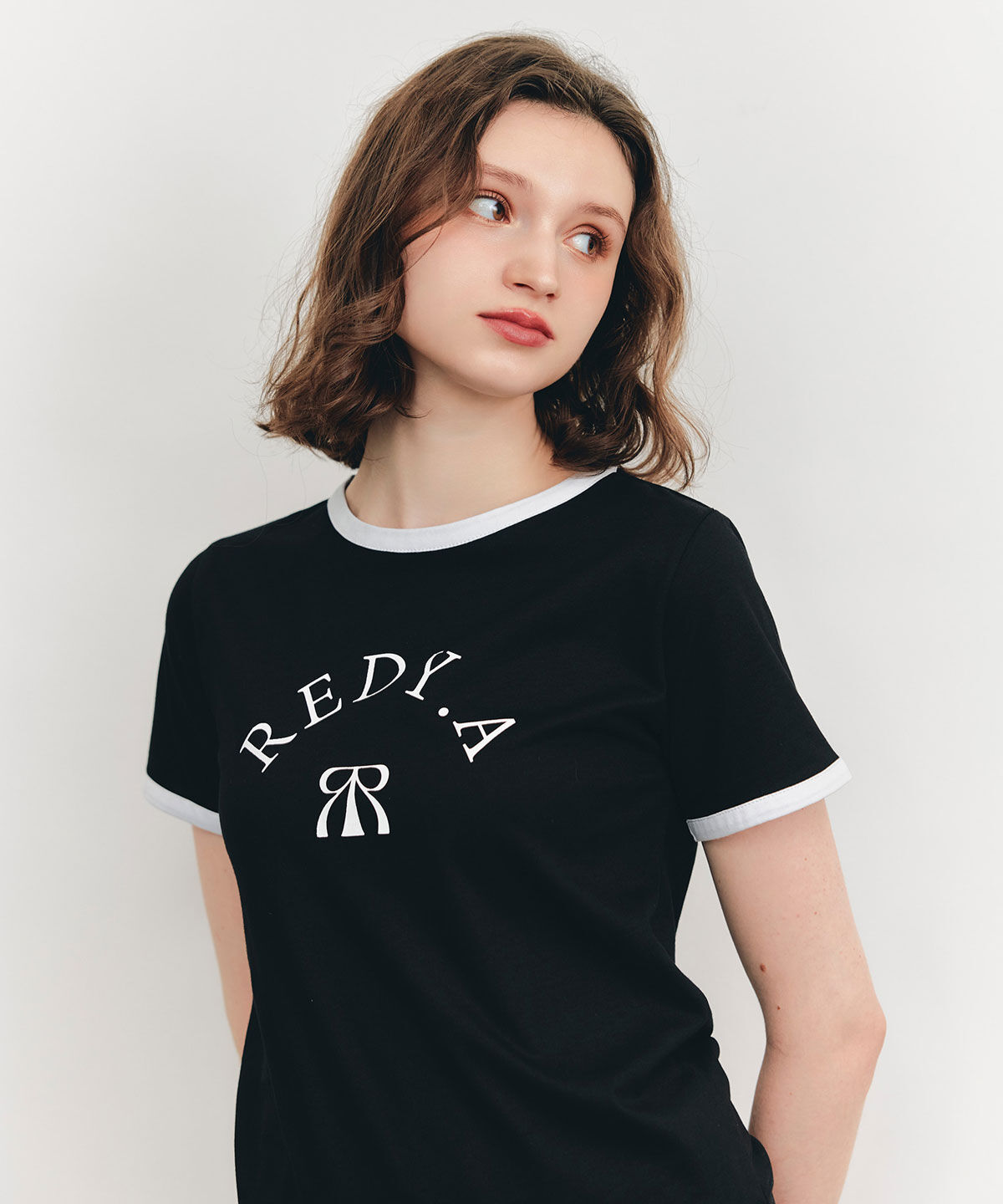 REDYAZEL「REDY.AロゴTシャツ」|Tシャツ・カットソー|ブラック