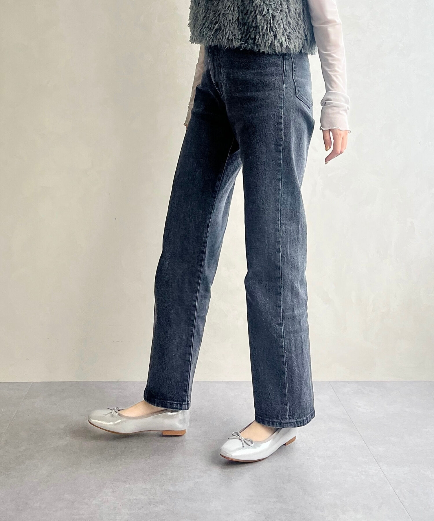 ORiental TRaffic「【 跳べるパンプス /　新色追加 】 バレエ シューズ /R-3208 厚手クッション フラット ヒール1ｃｍ」|パンプス|