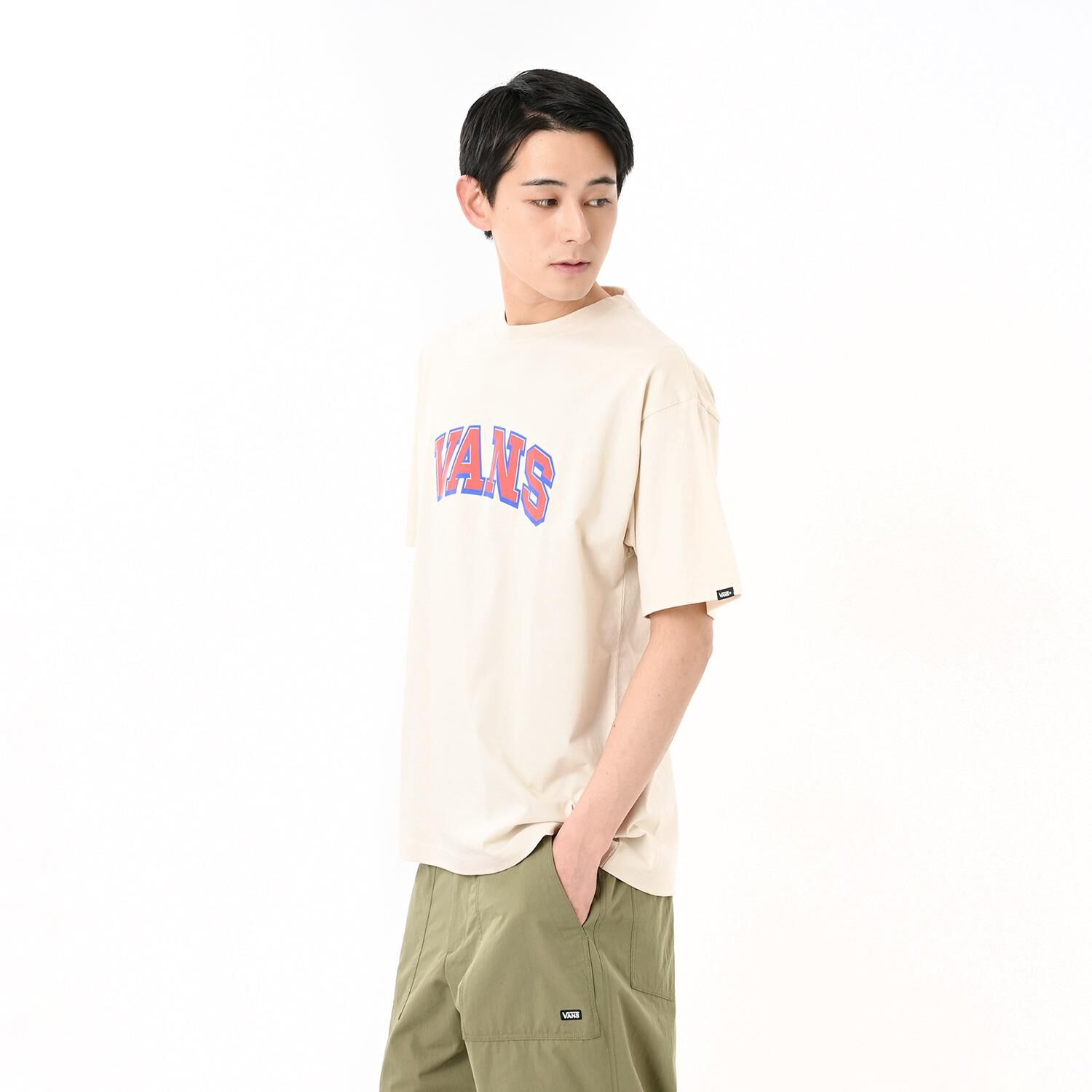 VANS「【VANSｱﾊﾟﾚﾙ(WJ)】M Gradu8er Logo TEE」|Tシャツ・カットソー|
