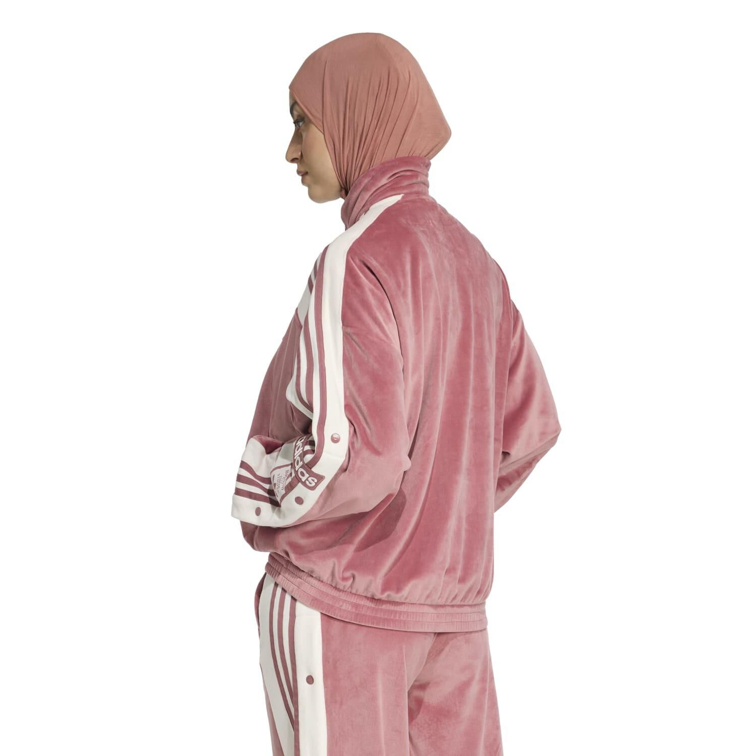 adidas「【ADIDAS ｳｪｱ】W ADIBREAK VELOUR TT」|ポロシャツ|