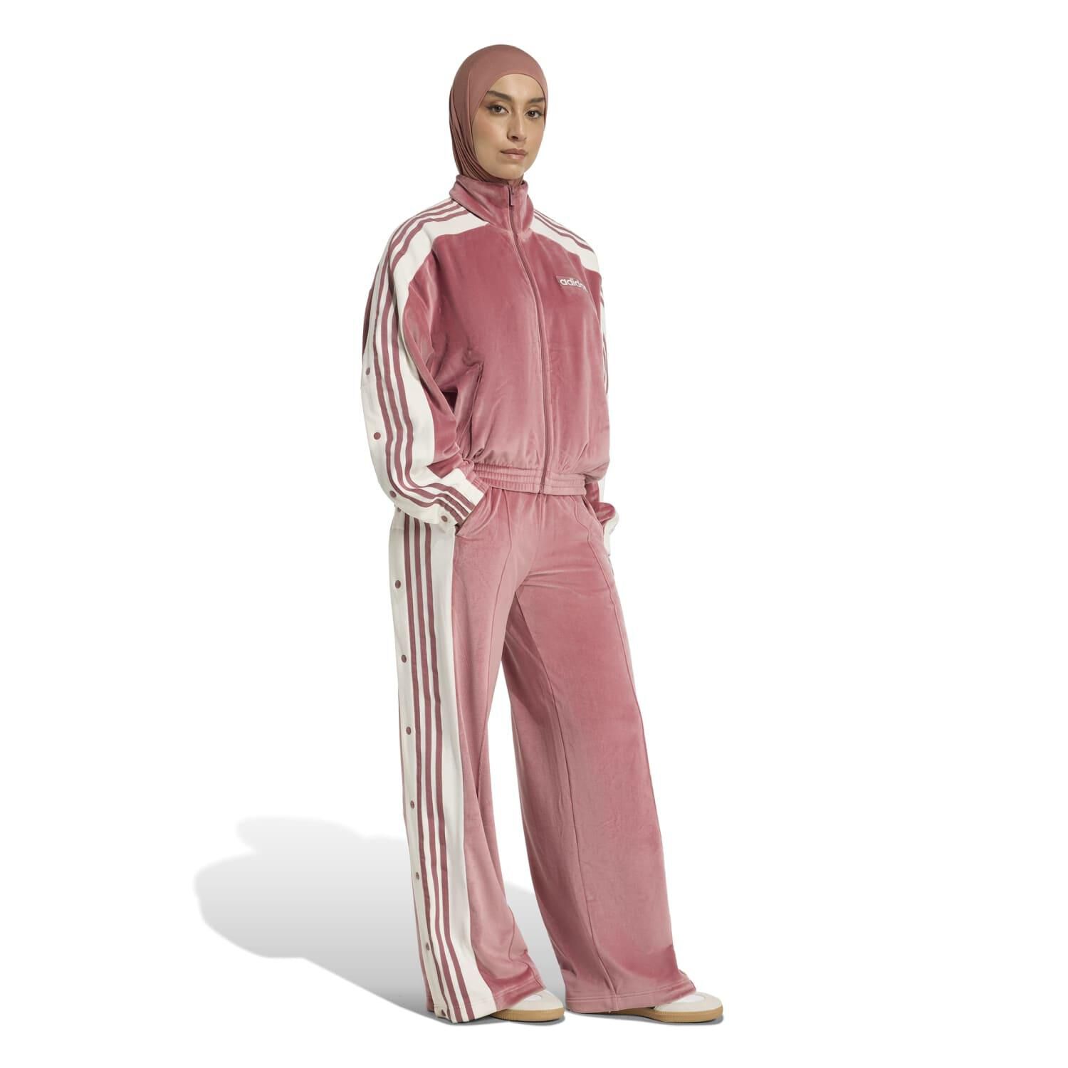 adidas「【ADIDAS ｳｪｱ】W ADIBREAK VELOUR TT」|ポロシャツ|