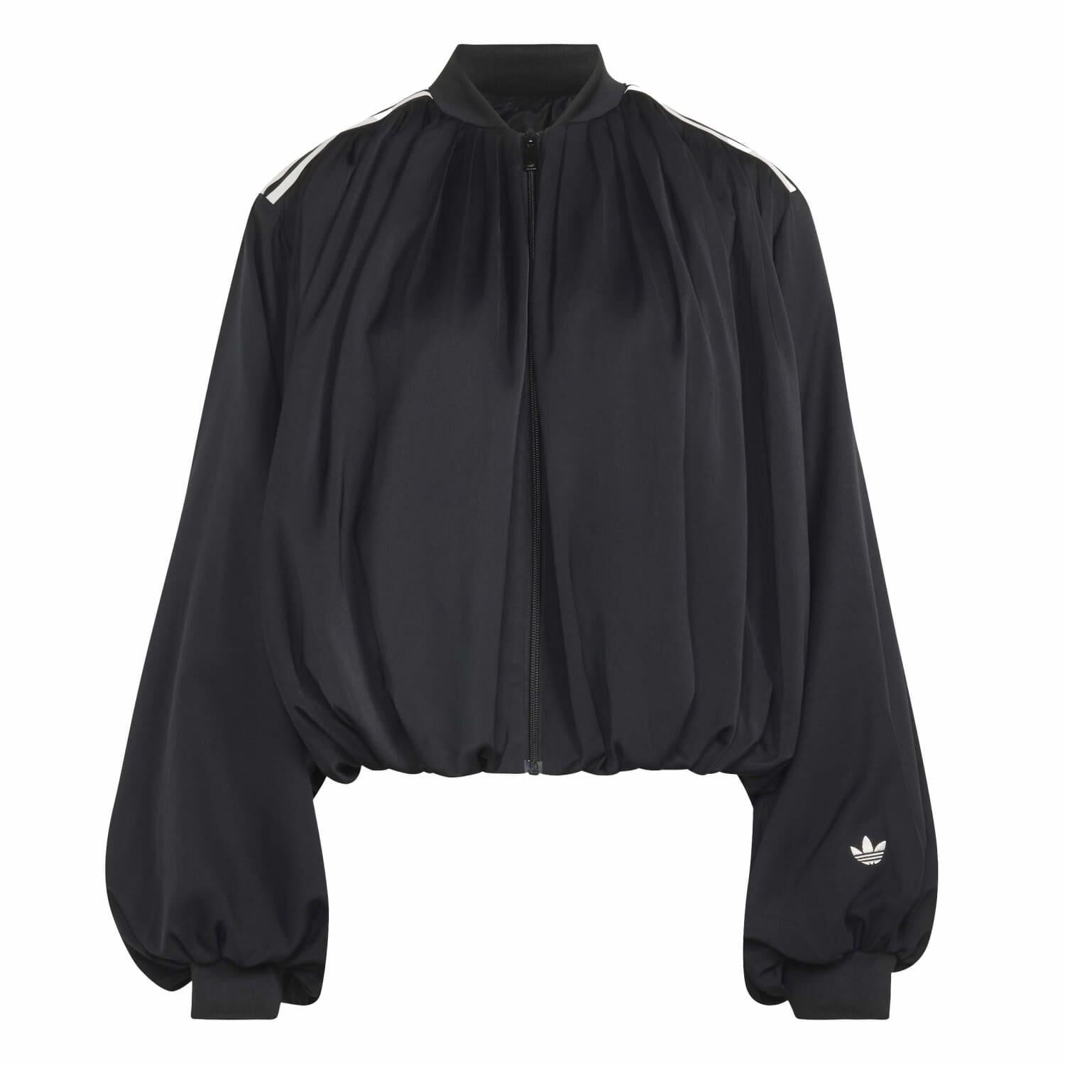 adidas「【ADIDAS ｳｪｱ】W SATIN PLEATED TT(ARCH2)」|ポロシャツ|
