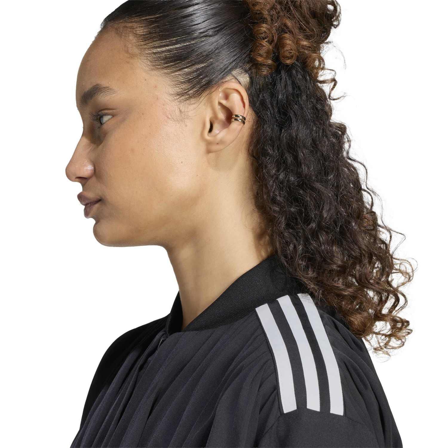 adidas「【ADIDAS ｳｪｱ】W SATIN PLEATED TT(ARCH2)」|ポロシャツ|