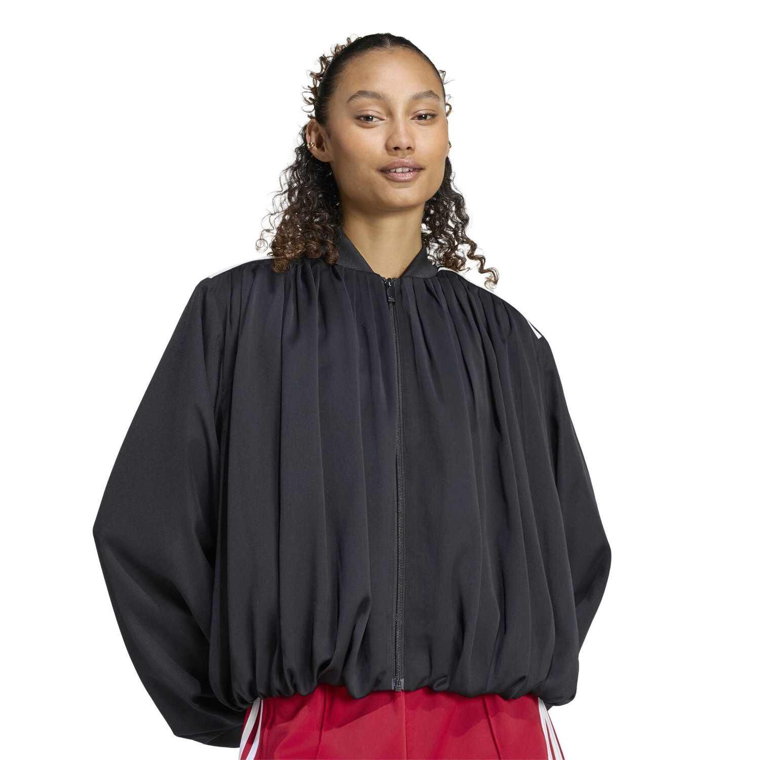 adidas「【ADIDAS ｳｪｱ】W SATIN PLEATED TT(ARCH2)」|ポロシャツ|