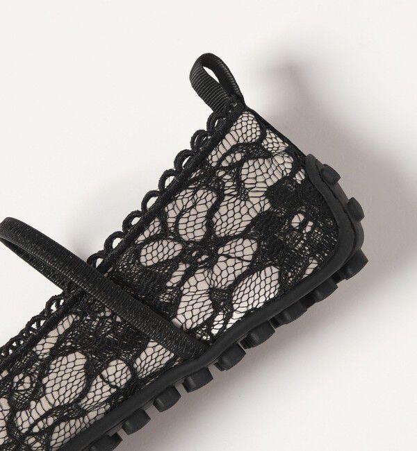 ODETTE E ODILE「＜SY＞レースバレエ フラット20&uarr;」|バレエシューズ|
