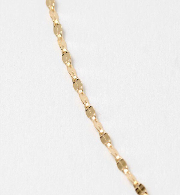 UNITED ARROWS「＜les bonbon＞K10 VICTORIA チェーン ネックレス65」|ネックレス|
