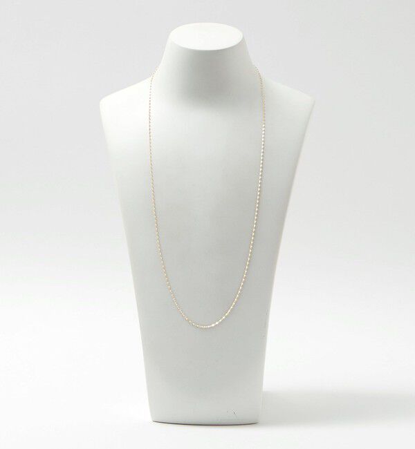UNITED ARROWS「＜les bonbon＞K10 VICTORIA チェーン ネックレス65」|ネックレス|