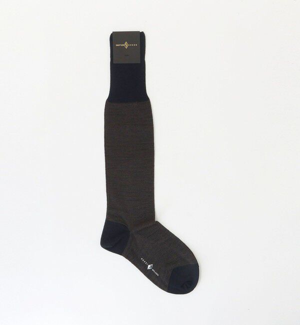 UNITED ARROWS「＜SOZZI＞ピンヘッド ホーズ ソックス」|ソックス|DK.BROWN