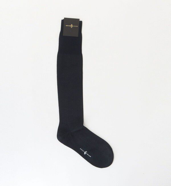 UNITED ARROWS「＜SOZZI＞リブ ホーズ ソックス」|ソックス|NAVY
