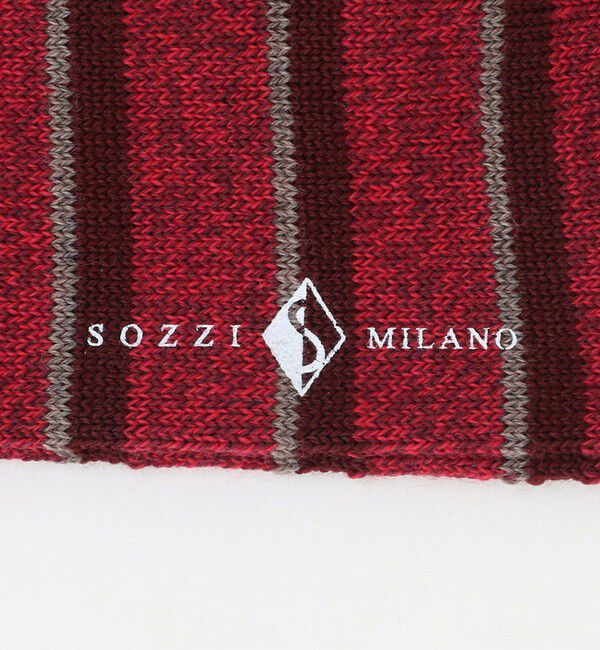 UNITED ARROWS「＜SOZZI＞ボーダー ソックス」|ソックス|