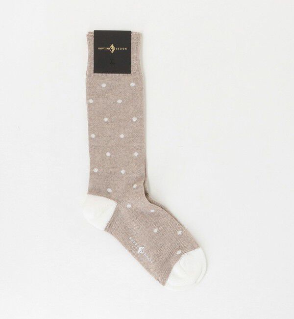 UNITED ARROWS「＜SOZZI＞ドット ソックス」|ソックス|BEIGE