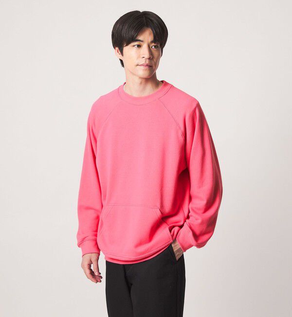 UNITED ARROWS green label relaxing「【別注】【WEB限定】＜3/2 WORKS＞クラシック スウェット」|スウェット・ジャージ|PINK
