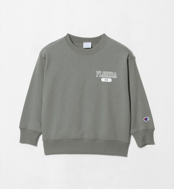 UNITED ARROWS green label relaxing「＜Champion＞フロリダ ロゴ スウェット / キッズ 110cm-130cm」|Tシャツ・カットソー|DK.GRAY